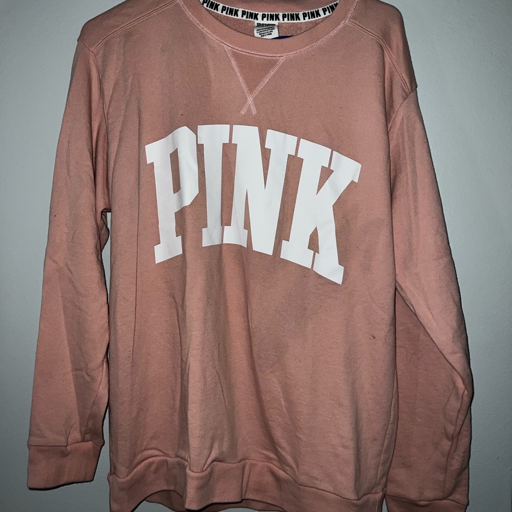 Pink Crew Neck